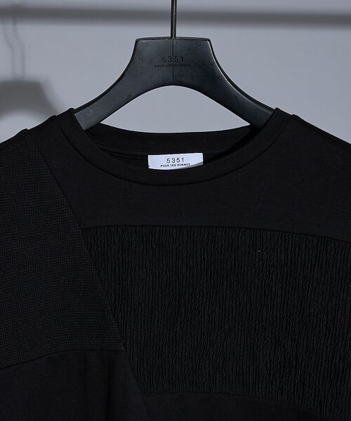 5351POUR LES HOMMES / 5351プール・オム Tシャツ | 【25AW】コンビネーション 長袖Tシャツ | 詳細9
