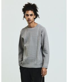 5351POUR LES HOMMES / 5351プール・オム ニット・セーター | 【軽量/ハイストレッチ】サーマル ワッフル 長袖ニット