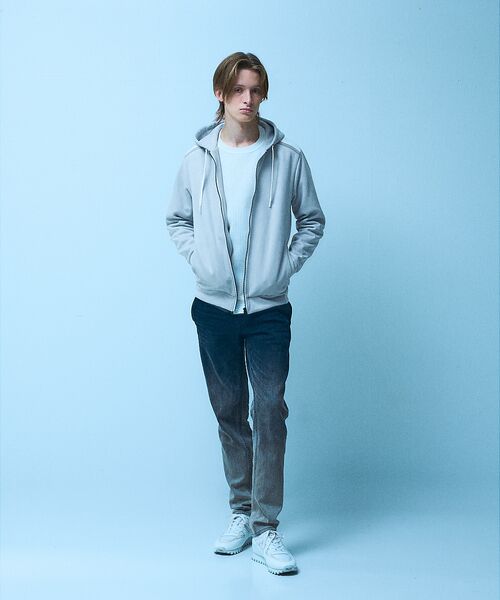 5351POUR LES HOMMES / 5351プール・オム ニット・セーター | 【軽量/ハイストレッチ】サーマル ワッフル 長袖ニット | 詳細8