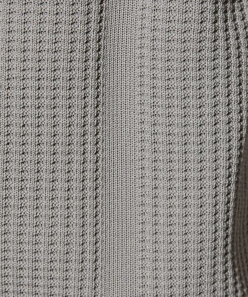 5351POUR LES HOMMES / 5351プール・オム ニット・セーター | 【軽量/ハイストレッチ】サーマル ワッフル 長袖ニット | 詳細9