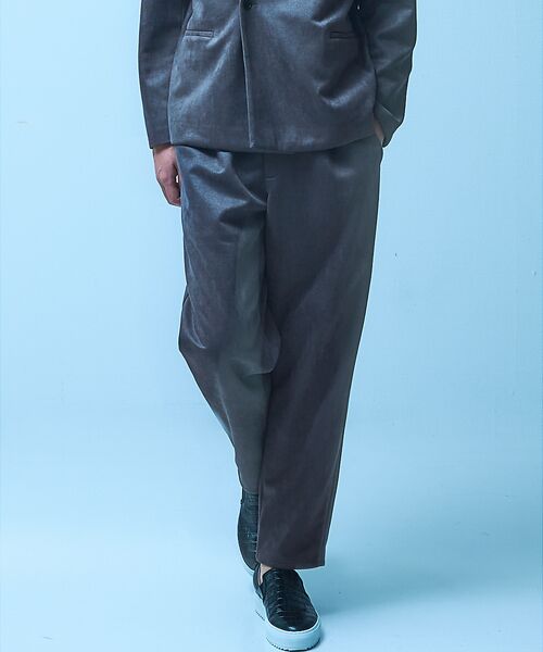 5351POUR LES HOMMES / 5351プール・オム パンツ | 【セットアップ対応】ストレッチ スエード テーパードパンツ | 詳細2