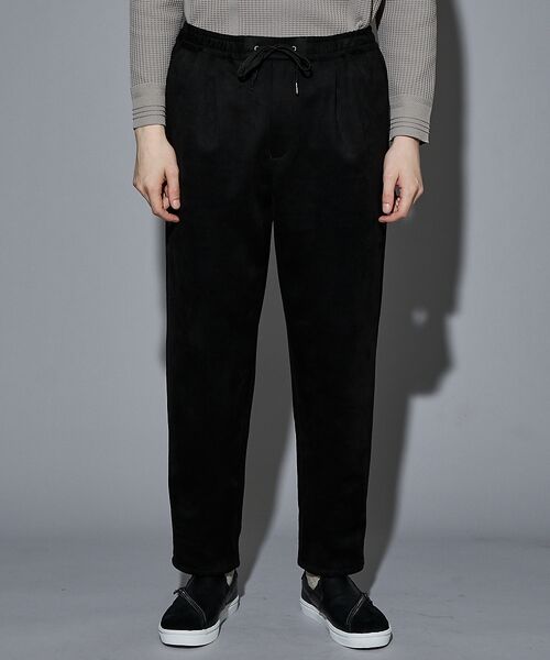 5351POUR LES HOMMES / 5351プール・オム パンツ | 【セットアップ対応】ストレッチ スエード テーパードパンツ | 詳細8