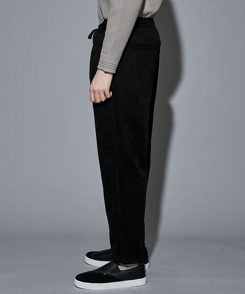 5351POUR LES HOMMES / 5351プール・オム パンツ | 【セットアップ対応】ストレッチ スエード テーパードパンツ | 詳細9