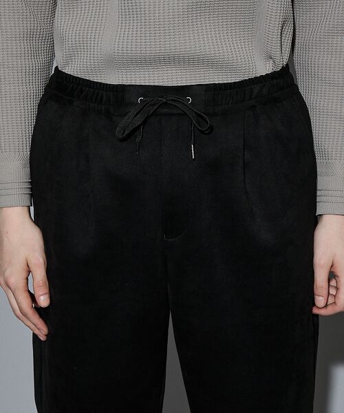 5351POUR LES HOMMES / 5351プール・オム パンツ | 【セットアップ対応】ストレッチ スエード テーパードパンツ | 詳細11