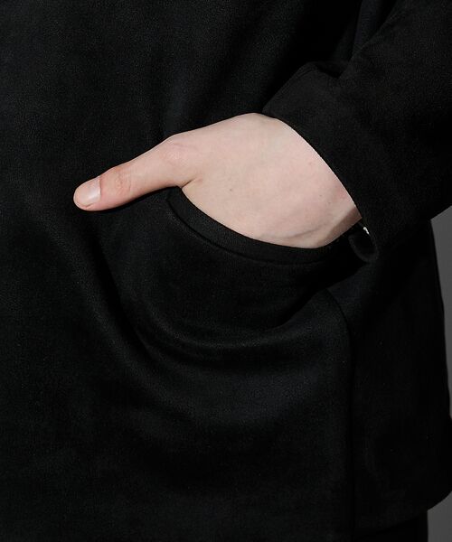 5351POUR LES HOMMES / 5351プール・オム ノーカラージャケット | 【セットアップ対応】ストレッチ スエード ノーカラージャケット | 詳細15