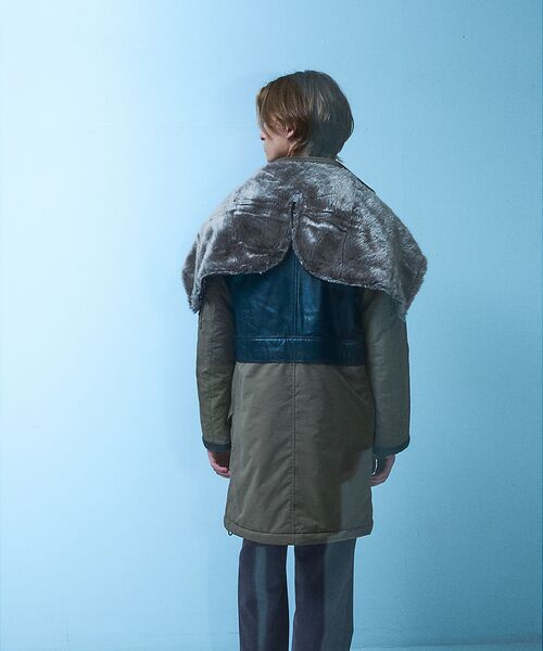 5351POUR LES HOMMES / 5351プール・オム ミリタリージャケット・コート | 【25A/W】ミリタリー フライトコート | 詳細4