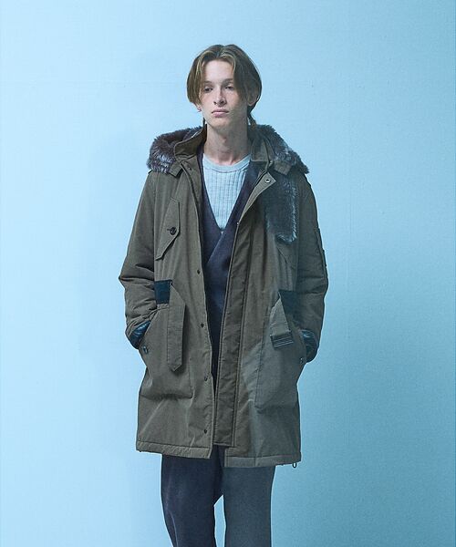 5351POUR LES HOMMES / 5351プール・オム ミリタリージャケット・コート | 【25A/W】ミリタリー フライトコート | 詳細5