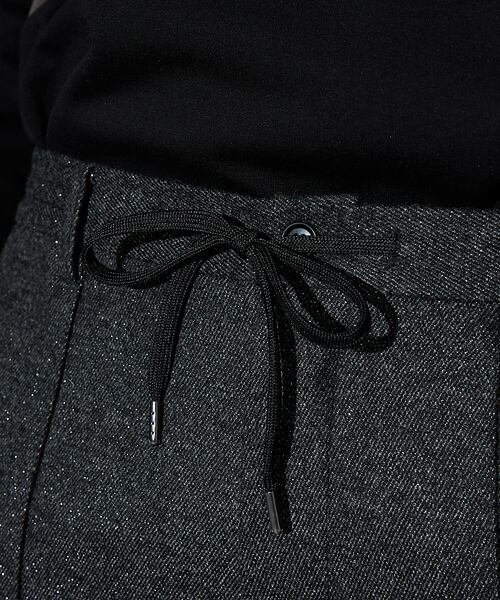 5351POUR LES HOMMES / 5351プール・オム スラックス・ドレスパンツ | 【セットアップ対応】グリッター ツイーディ テーパードスラックス | 詳細6