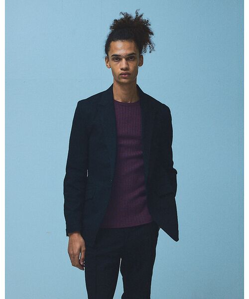 5351POUR LES HOMMES / 5351プール・オム Gジャン・デニムジャケット | 【セットアップ対応 / ストレッチ】ピークラペル デニムジャケット | 詳細18