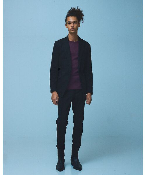 5351POUR LES HOMMES / 5351プール・オム Gジャン・デニムジャケット | 【セットアップ対応 / ストレッチ】ピークラペル デニムジャケット | 詳細19