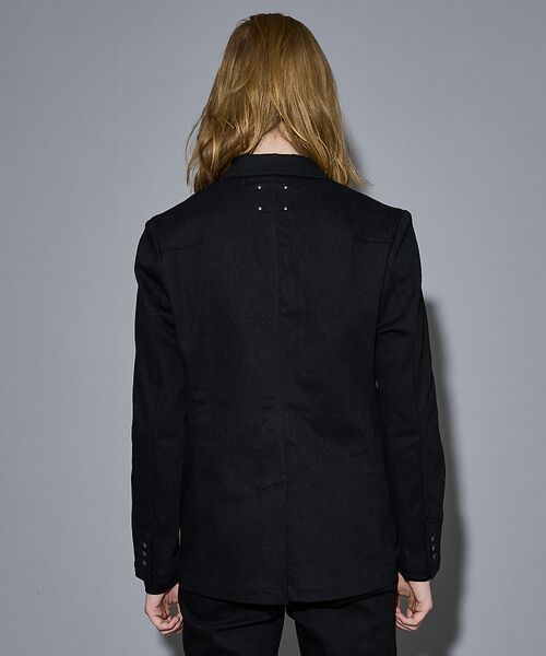 5351POUR LES HOMMES / 5351プール・オム Gジャン・デニムジャケット | 【セットアップ対応 / ストレッチ】ピークラペル デニムジャケット | 詳細8