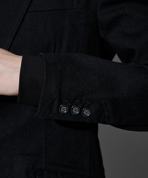 5351POUR LES HOMMES / 5351プール・オム Gジャン・デニムジャケット | 【セットアップ対応 / ストレッチ】ピークラペル デニムジャケット | 詳細11