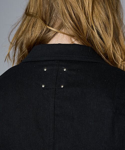 5351POUR LES HOMMES / 5351プール・オム Gジャン・デニムジャケット | 【セットアップ対応 / ストレッチ】ピークラペル デニムジャケット | 詳細13