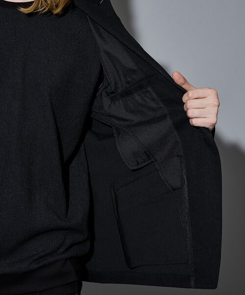 5351POUR LES HOMMES / 5351プール・オム Gジャン・デニムジャケット | 【セットアップ対応 / ストレッチ】ピークラペル デニムジャケット | 詳細14