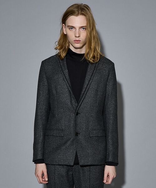 5351POUR LES HOMMES / 5351プール・オム テーラードジャケット | 【セットアップ対応】グリッター ツイーディジャケット | 詳細2