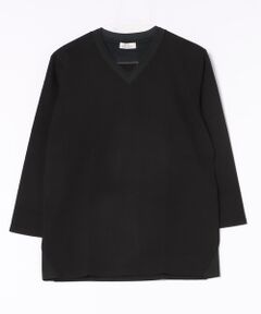 5351POUR LES HOMMES / 5351プール・オム Tシャツ | BLANC Vネック七分袖Tシャツ