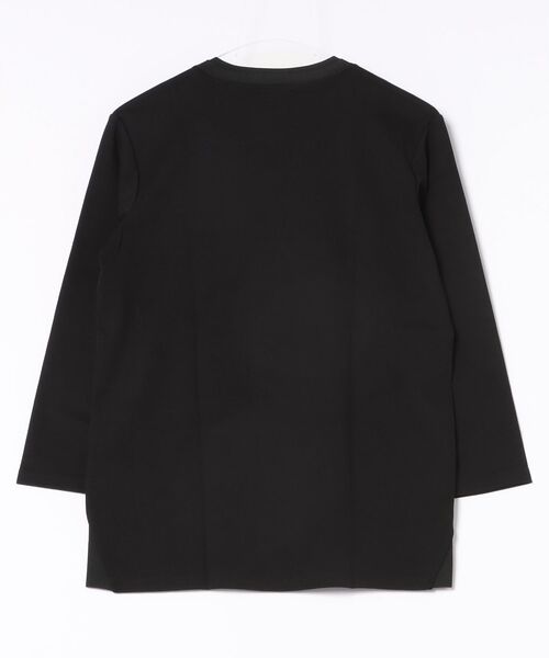 5351POUR LES HOMMES / 5351プール・オム Tシャツ | BLANC Vネック七分袖Tシャツ | 詳細1