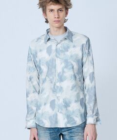 5351POUR LES HOMMES / 5351プール・オム シャツ・ブラウス | 【フラワー柄】長袖 プリント シャツ【予約】