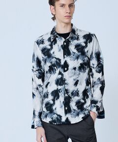 5351POUR LES HOMMES / 5351プール・オム シャツ・ブラウス | 【フラワー柄】長袖 プリント シャツ【予約】
