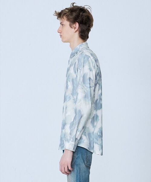 5351POUR LES HOMMES / 5351プール・オム シャツ・ブラウス | 【フラワー柄】長袖 プリント シャツ | 詳細2