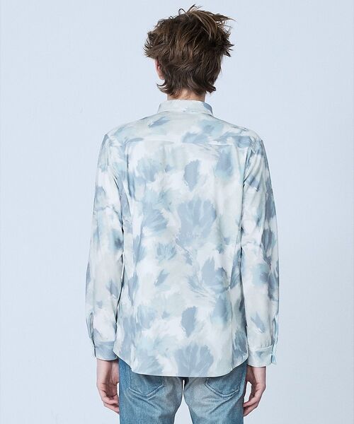 5351POUR LES HOMMES / 5351プール・オム シャツ・ブラウス | 【フラワー柄】長袖 プリント シャツ | 詳細3