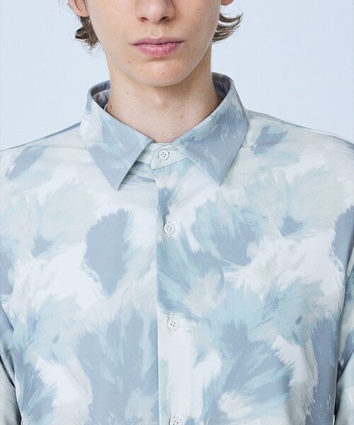 5351POUR LES HOMMES / 5351プール・オム シャツ・ブラウス | 【フラワー柄】長袖 プリント シャツ | 詳細4