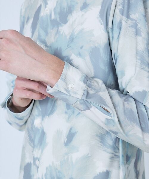 5351POUR LES HOMMES / 5351プール・オム シャツ・ブラウス | 【フラワー柄】長袖 プリント シャツ | 詳細6