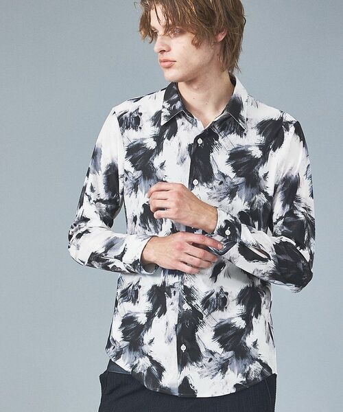 5351POUR LES HOMMES / 5351プール・オム シャツ・ブラウス | 【フラワー柄】長袖 プリント シャツ【予約】 | 詳細2