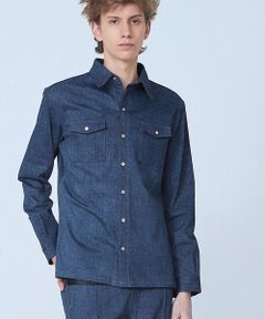 5351POUR LES HOMMES / 5351プール・オム シャツ・ブラウス | 【セットアップ対応】長袖 デニムシャツ【予約】