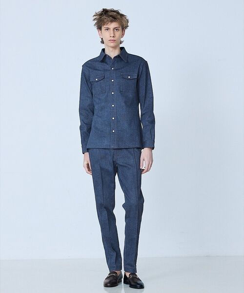 5351POUR LES HOMMES / 5351プール・オム シャツ・ブラウス | 【セットアップ対応】長袖 デニムシャツ | 詳細12
