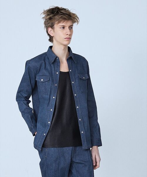 5351POUR LES HOMMES / 5351プール・オム シャツ・ブラウス | 【セットアップ対応】長袖 デニムシャツ | 詳細2