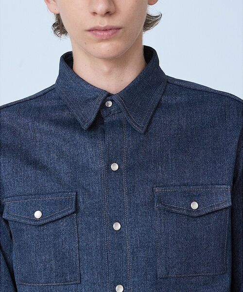 5351POUR LES HOMMES / 5351プール・オム シャツ・ブラウス | 【セットアップ対応】長袖 デニムシャツ | 詳細6