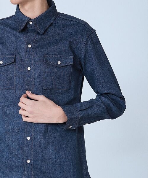 5351POUR LES HOMMES / 5351プール・オム シャツ・ブラウス | 【セットアップ対応】長袖 デニムシャツ | 詳細8