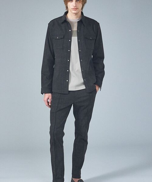 5351POUR LES HOMMES / 5351プール・オム シャツ・ブラウス | 【セットアップ対応】長袖 デニムシャツ【予約】 | 詳細1