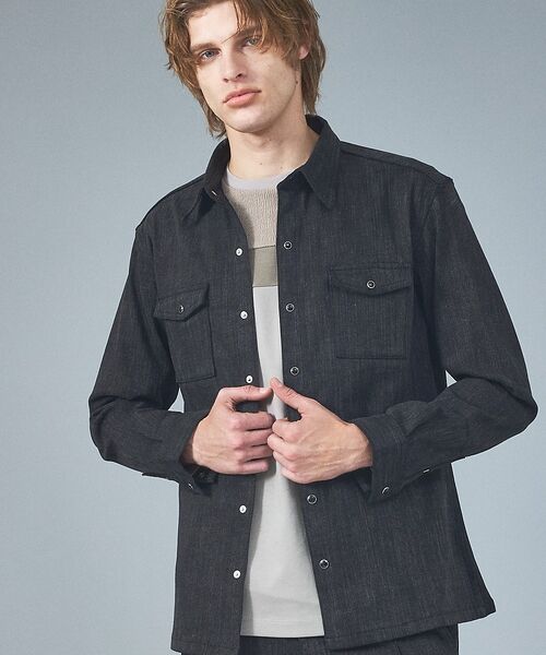 5351POUR LES HOMMES / 5351プール・オム シャツ・ブラウス | 【セットアップ対応】長袖 デニムシャツ【予約】 | 詳細10