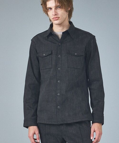 5351POUR LES HOMMES / 5351プール・オム シャツ・ブラウス | 【セットアップ対応】長袖 デニムシャツ【予約】 | 詳細11