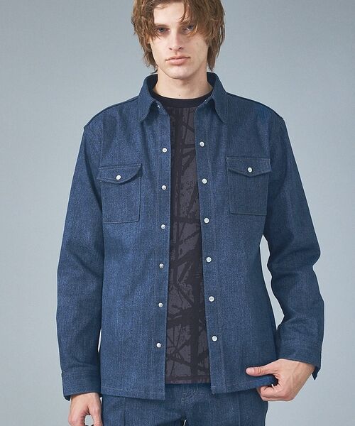 5351POUR LES HOMMES / 5351プール・オム シャツ・ブラウス | 【セットアップ対応】長袖 デニムシャツ【予約】 | 詳細15