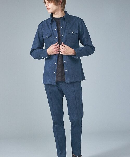 5351POUR LES HOMMES / 5351プール・オム シャツ・ブラウス | 【セットアップ対応】長袖 デニムシャツ【予約】 | 詳細17