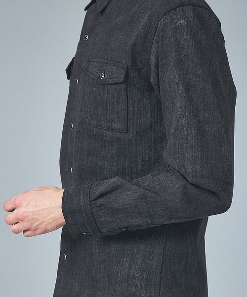 5351POUR LES HOMMES / 5351プール・オム シャツ・ブラウス | 【セットアップ対応】長袖 デニムシャツ【予約】 | 詳細6
