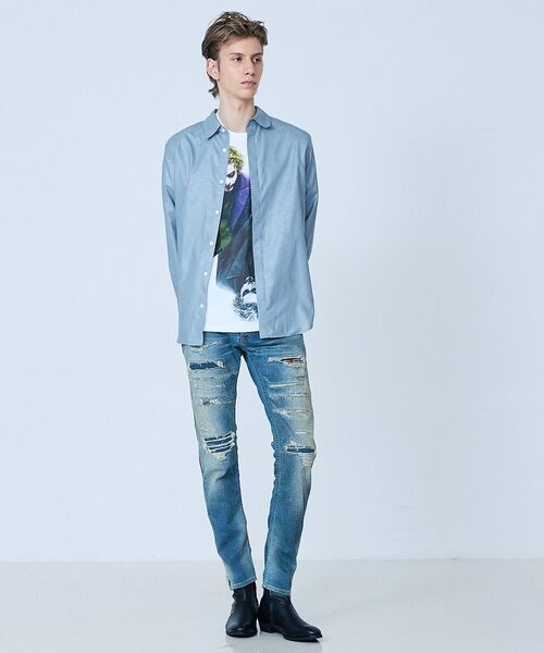 5351POUR LES HOMMES / 5351プール・オム Tシャツ | 【The Joker×5351】半袖 プリント Tシャツ【予約】 | 詳細11