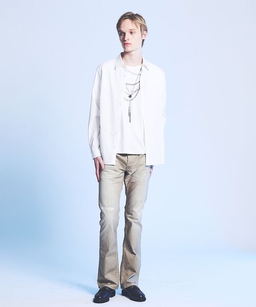 5351POUR LES HOMMES / 5351プール・オム Tシャツ | 【YArKA×5351】ネックレス プリント 半袖 Tシャツ【予約】 | 詳細12