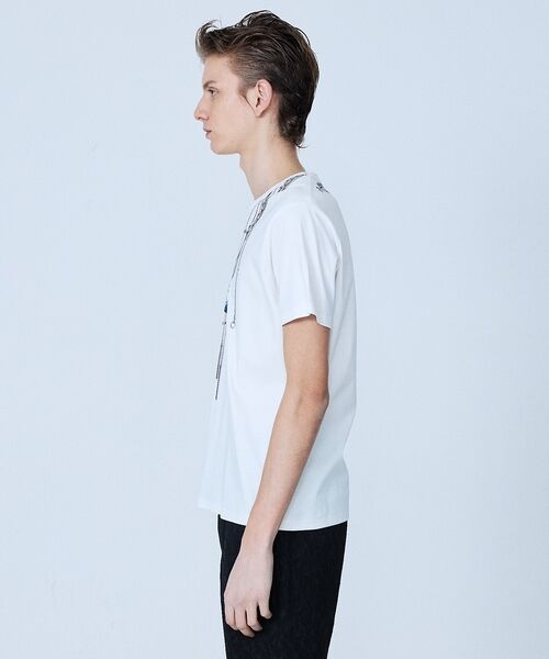 5351POUR LES HOMMES / 5351プール・オム Tシャツ | 【YArKA×5351】ネックレス プリント 半袖 Tシャツ【予約】 | 詳細2