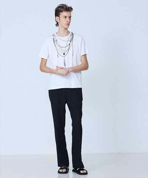 5351POUR LES HOMMES / 5351プール・オム Tシャツ | 【YArKA×5351】ネックレス プリント 半袖 Tシャツ | 詳細20