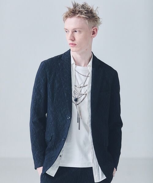 5351POUR LES HOMMES / 5351プール・オム Tシャツ | 【YArKA×5351】ネックレス プリント 半袖 Tシャツ【予約】 | 詳細9