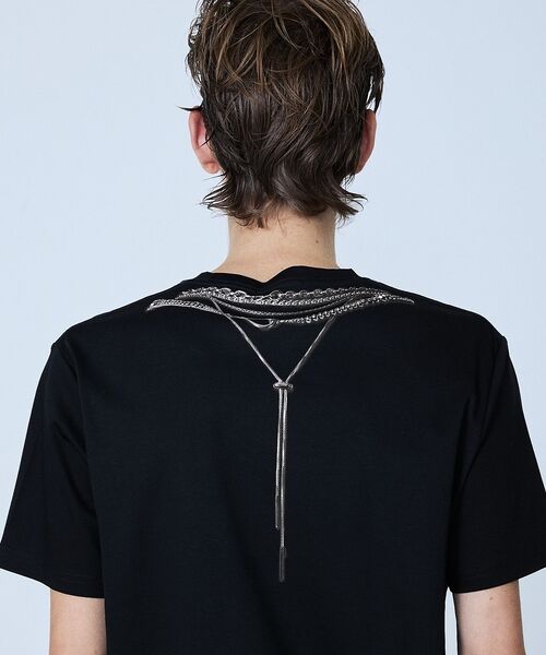 5351POUR LES HOMMES / 5351プール・オム Tシャツ | 【YArKA×5351】ネックレス プリント 半袖 Tシャツ【予約】 | 詳細13