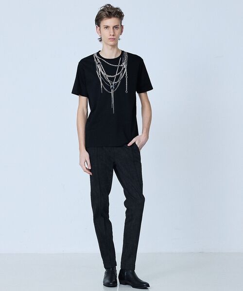 5351POUR LES HOMMES / 5351プール・オム Tシャツ | 【YArKA×5351】ネックレス プリント 半袖 Tシャツ【予約】 | 詳細14
