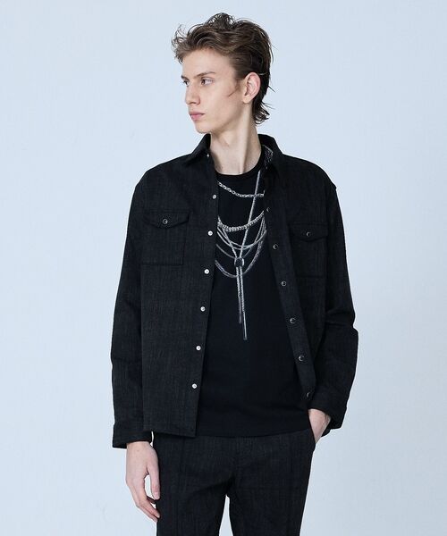 5351POUR LES HOMMES / 5351プール・オム Tシャツ | 【YArKA×5351】ネックレス プリント 半袖 Tシャツ【予約】 | 詳細15