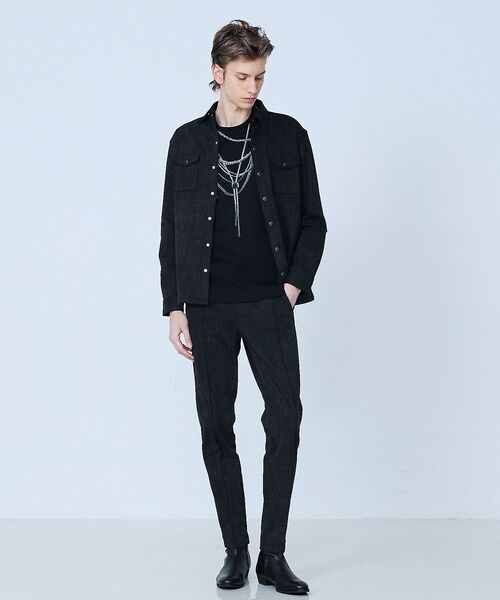 5351POUR LES HOMMES / 5351プール・オム Tシャツ | 【YArKA×5351】ネックレス プリント 半袖 Tシャツ【予約】 | 詳細17