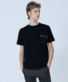 5351POUR LES HOMMES / 5351プール・オム Tシャツ | 【日本製】 レザーパッチ 半袖 T シャツ【予約】