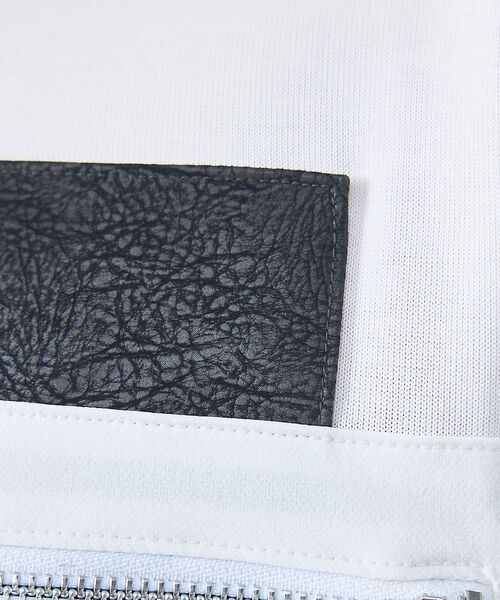 5351POUR LES HOMMES / 5351プール・オム Tシャツ | 【日本製】 レザーパッチ 半袖 T シャツ【予約】 | 詳細8